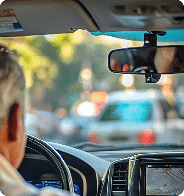 SUV negra ejecutiva de Travelcab